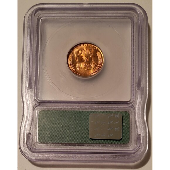 1941 D Lincoln Wheat Cent MS67 RED ICG - Picture 2 of 4